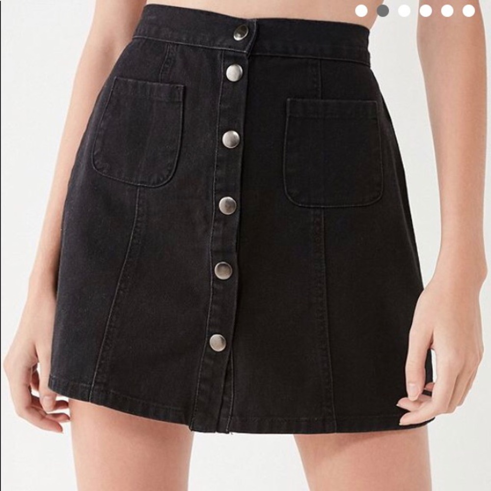 Urban Outfitters BDG denim button front skirt